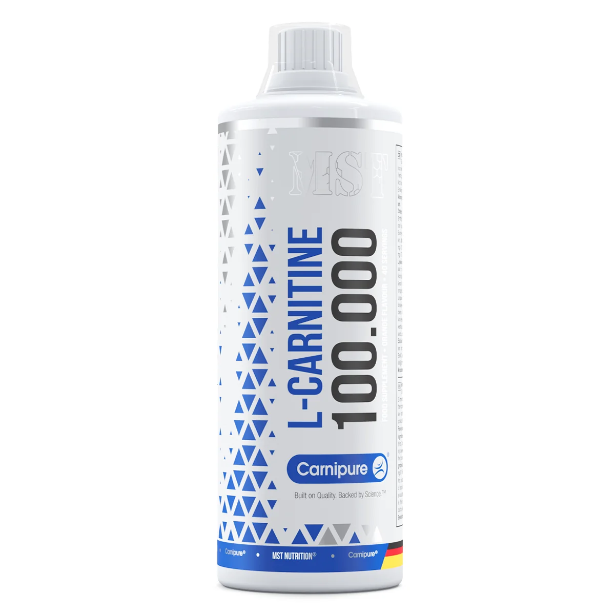 MST Nutrition L-Carnitine 100000 Carnipure® 1000 ml pomeranč