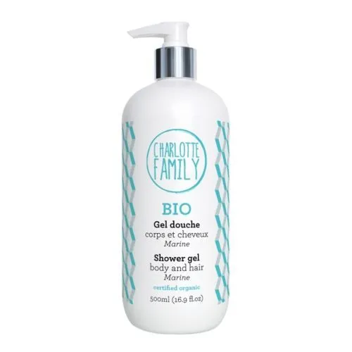 Charlotte Family BIO Šampon a sprchový gel s vůní moře 500ml