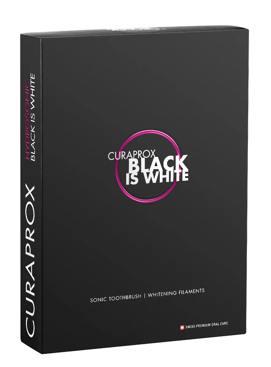 Curaprox BLACK IS WHITE Hydrosonický kartáček 