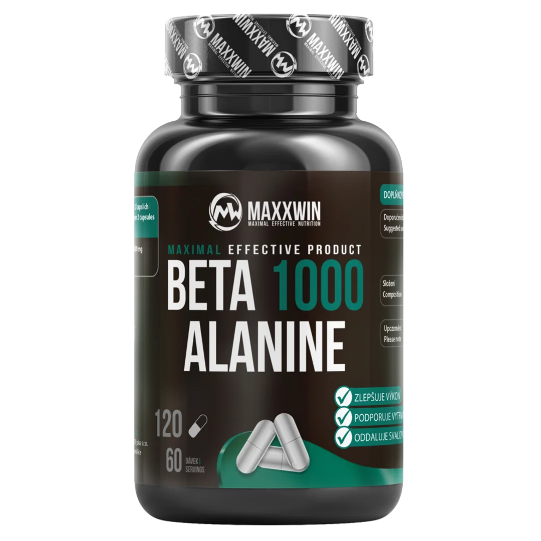 MAXXWIN Beta Alanine 1000 - 120 kapslí