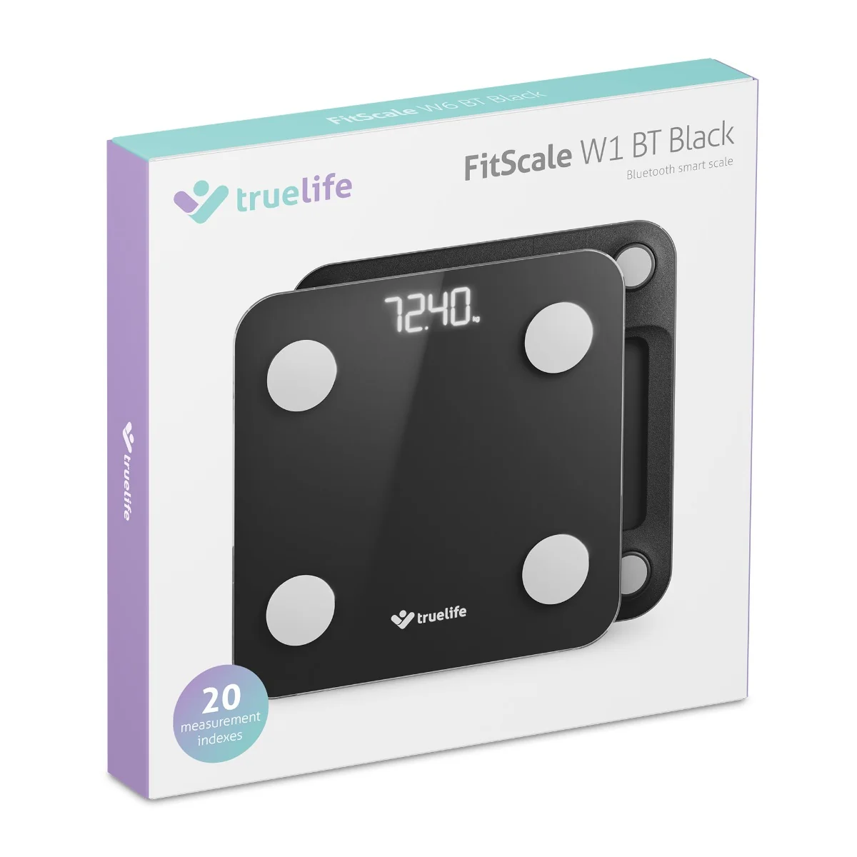 Truelife FitScale W1 osobní váha black