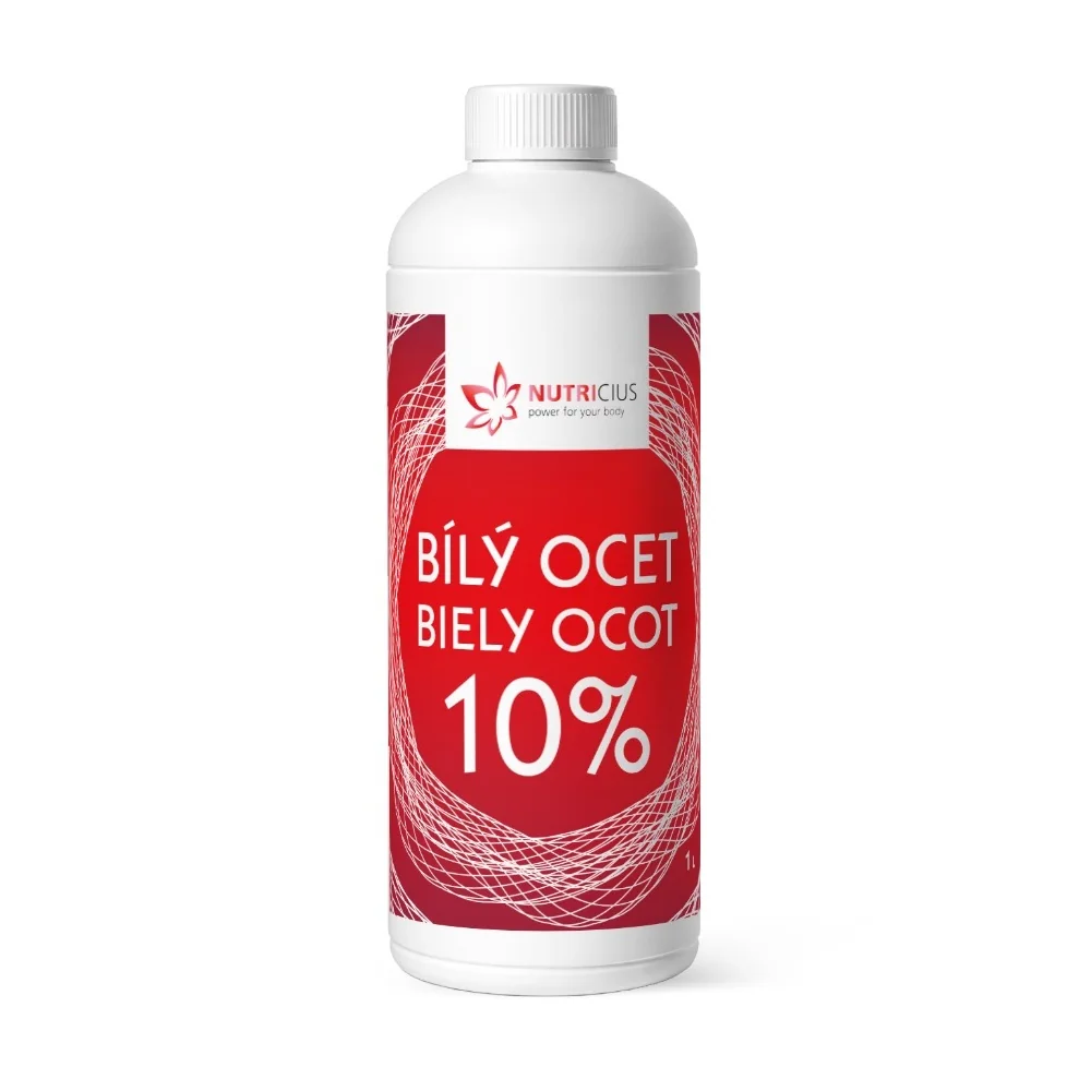 Nutricius Bílý ocet 10% 1 l