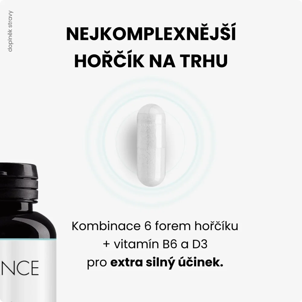 ADVANCE Magnesium 6 forem hořčíku 90 kapslí