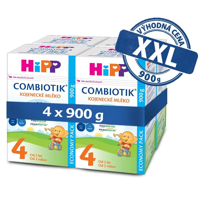 Hipp 4 JUNIOR Combiotik 4x900 g