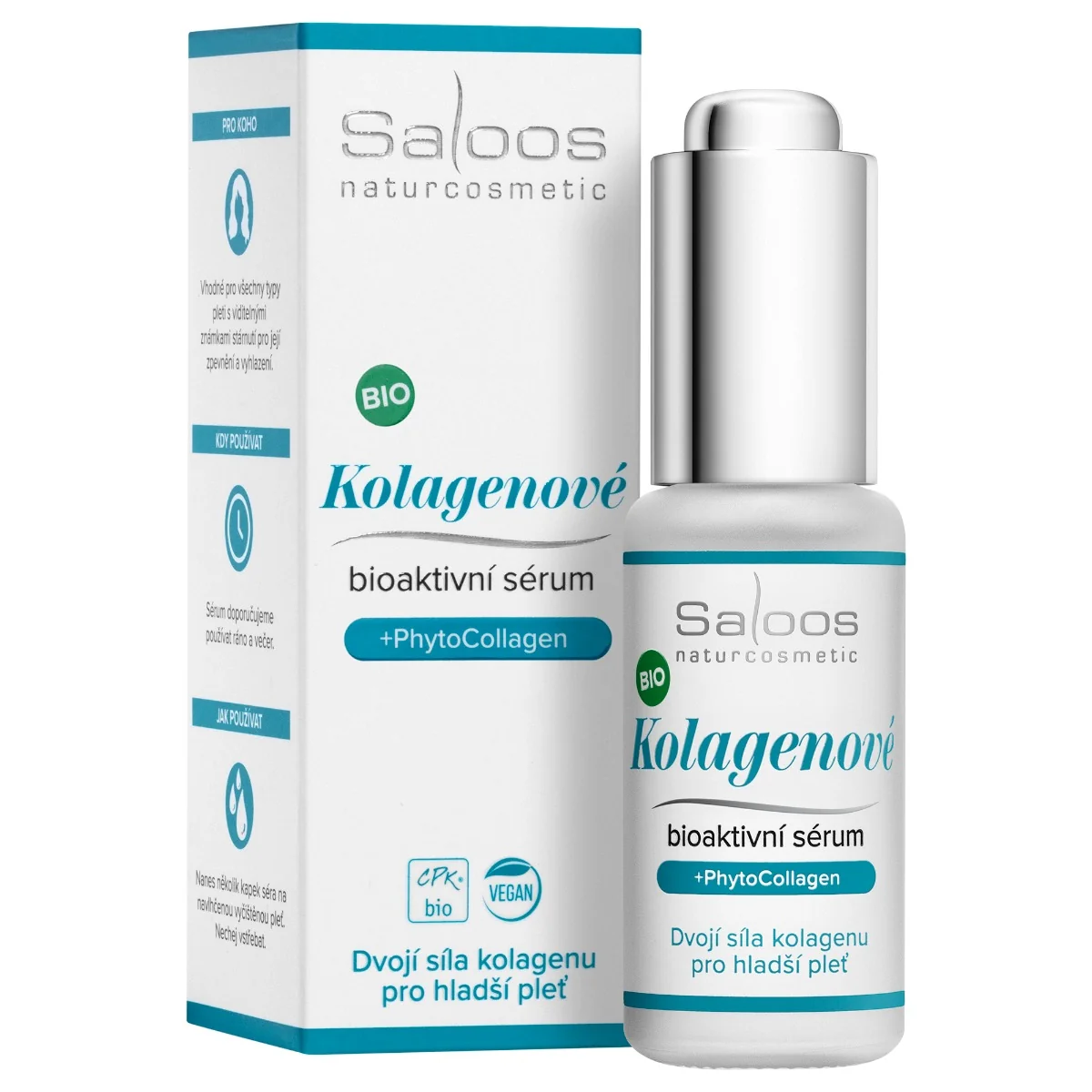 Saloos Bioaktivní kolagenové sérum + PhytoCollagen 20 ml