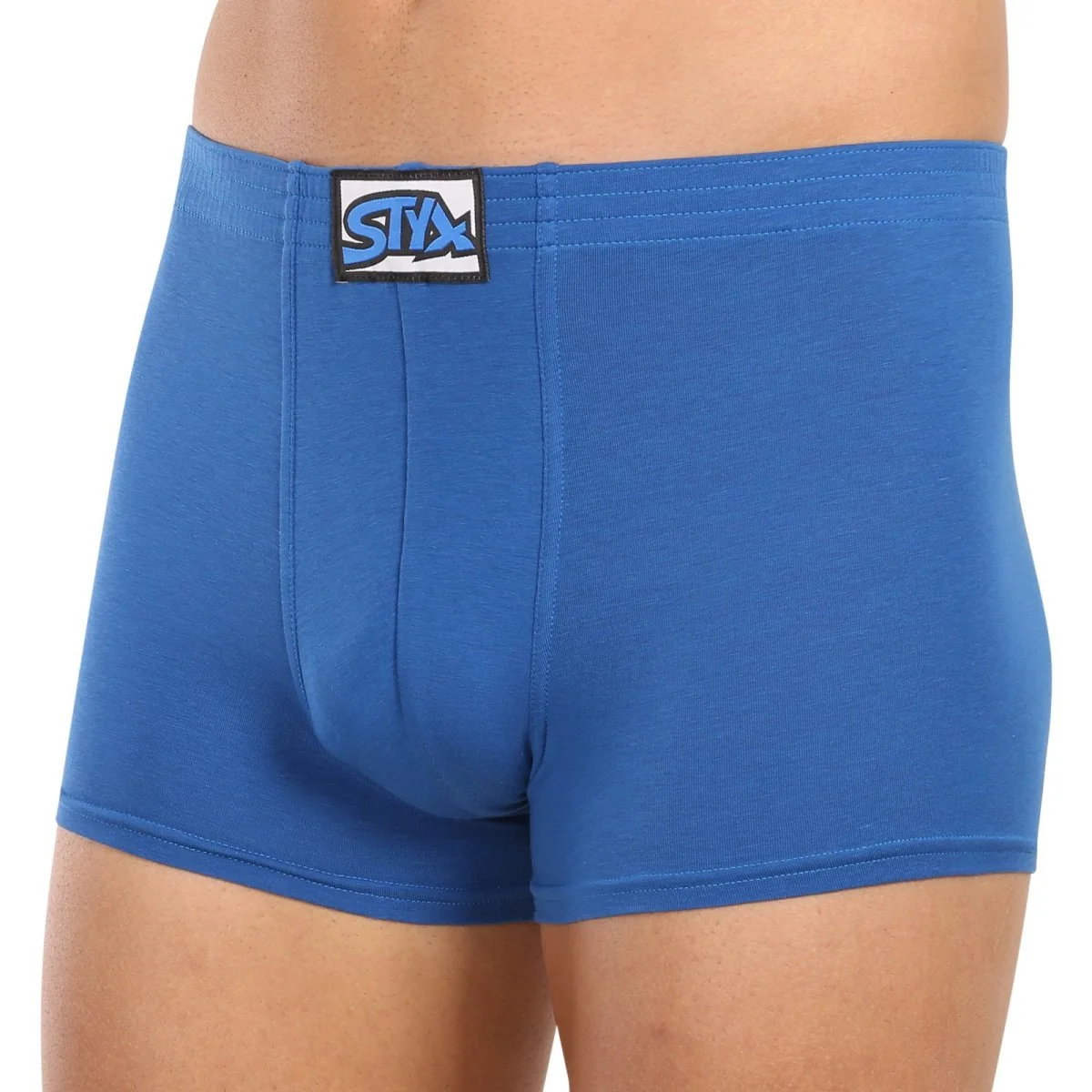 Styx 3PACK pánské boxerky klasická guma modré (3Q1167) M