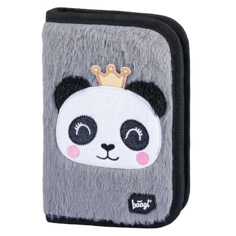 Baagl Školní penál jednopatrový Panda