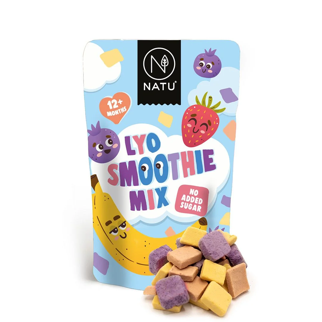 NATU Lyo Smoothie mix jahoda banán borůvka 20 g