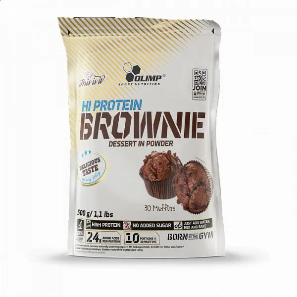 Olimp Hi Protein Brownie chocolate 500 g