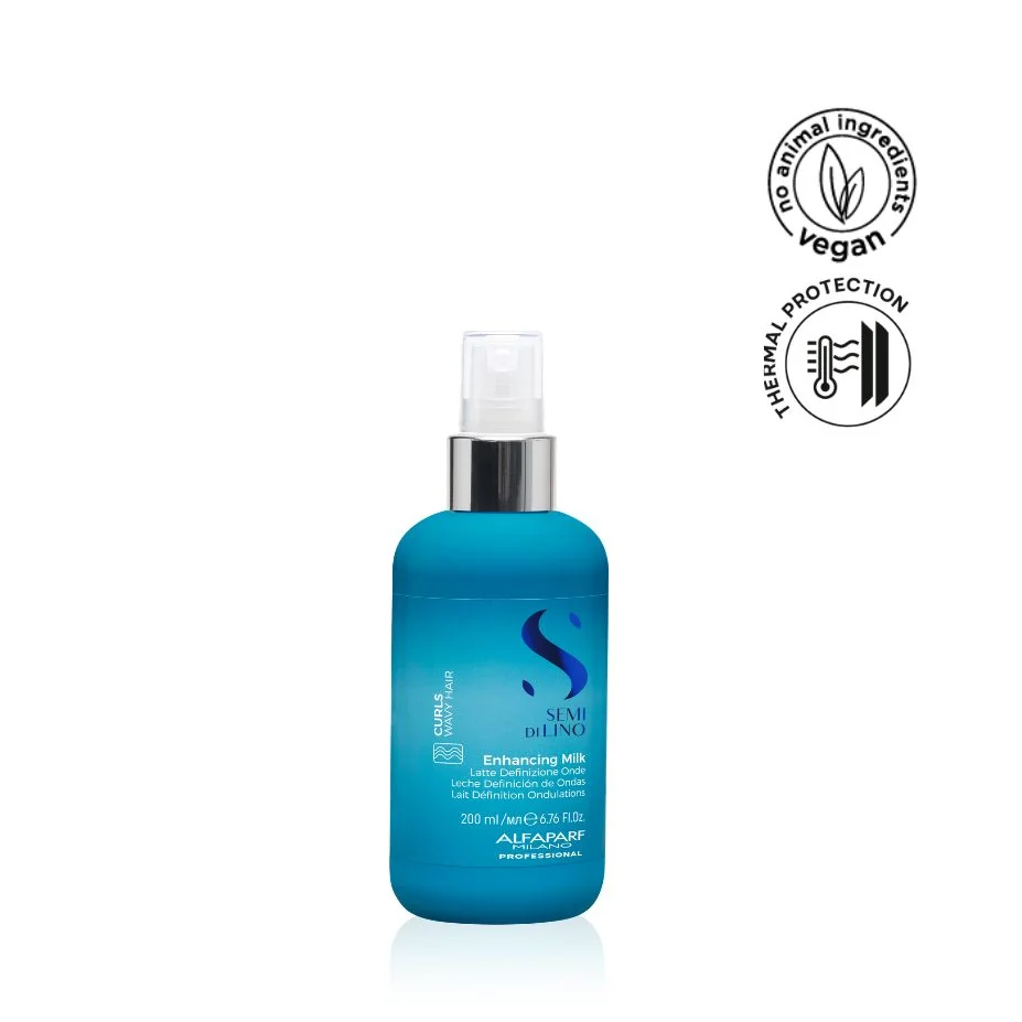 Alfaparf Milano Semi di Lino Curls Enhancing Milk bezoplachové mléko 200 ml
