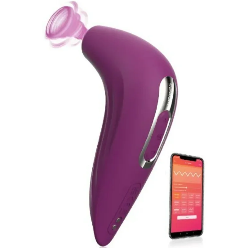 Svakom Pulse Union tlaková pomůcka s app. (11,5 cm)