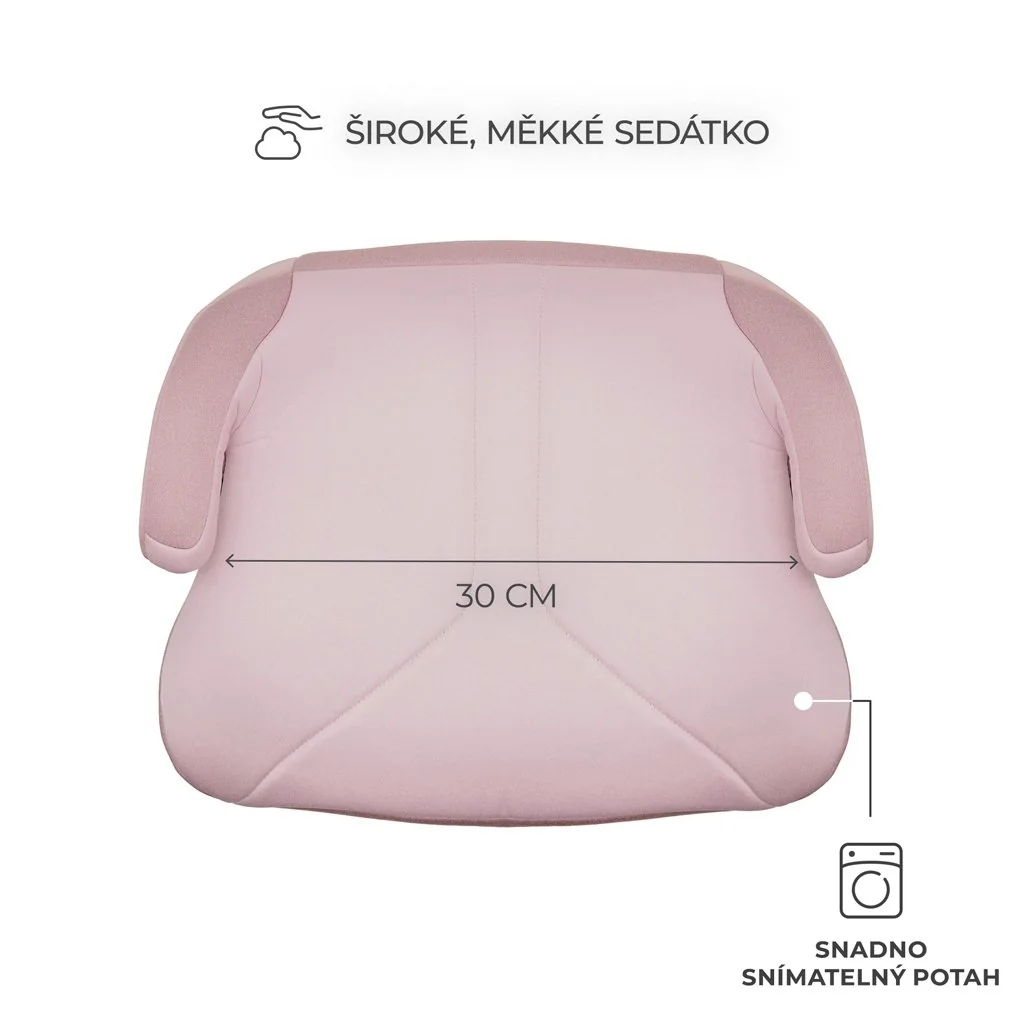 Kinderkraft Podsedák I-Boost 2 (125–150 cm) Pink