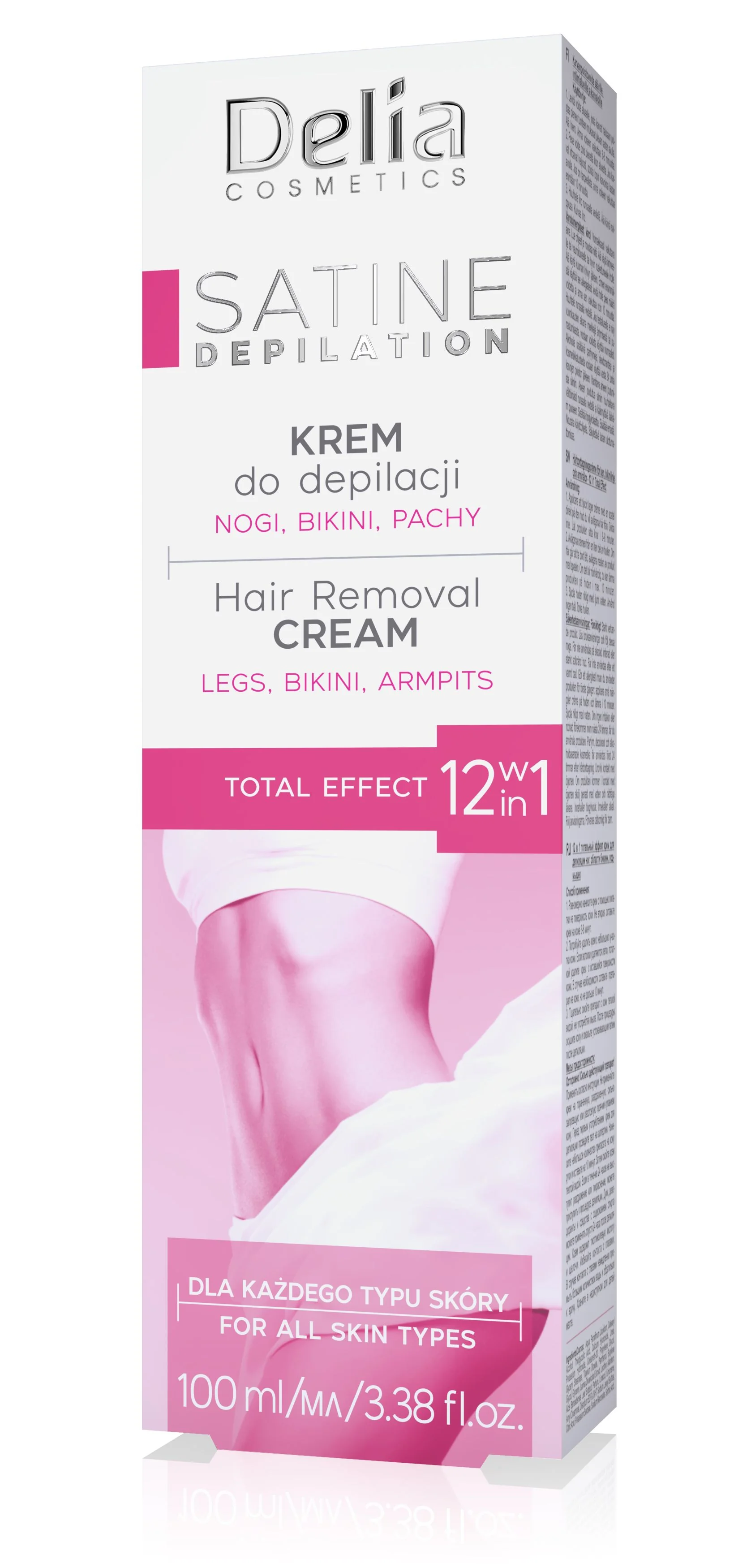 Delia Satine depilační krém 12v1 100 ml