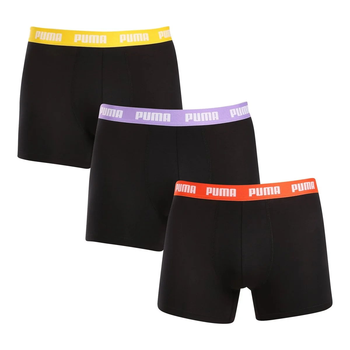 Puma 3PACK pánské boxerky černé (701226820 009) XXL