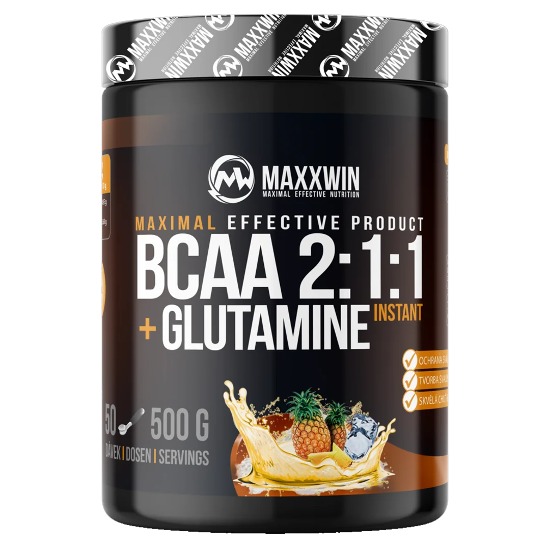 MAXXWIN BCAA + Glutamine 500g - ananas