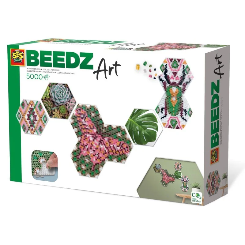 Alltoys Kreativní korálková sada Hex Botanika