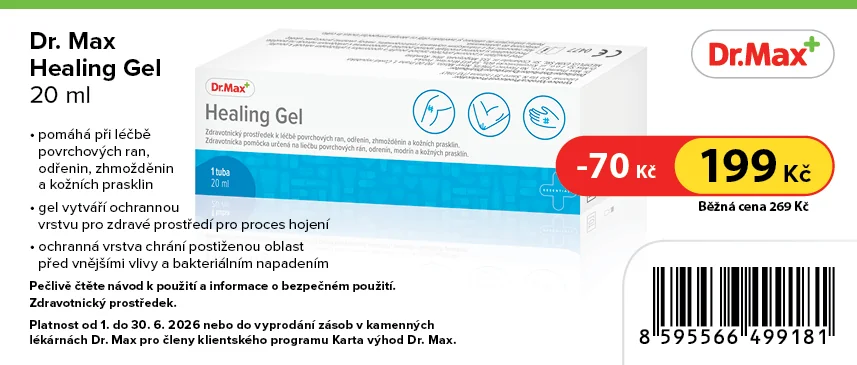 Dr. Max Healing Gel hojivý gel 20 ml Dr. Max Healing Gel hojivý gel 20 ml