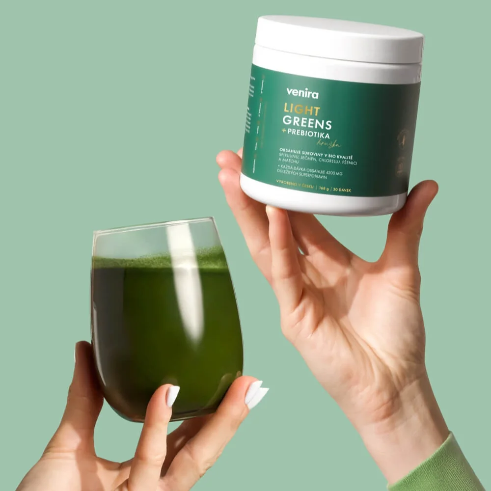 Venira Light greens+prebiotika hruška 168 g