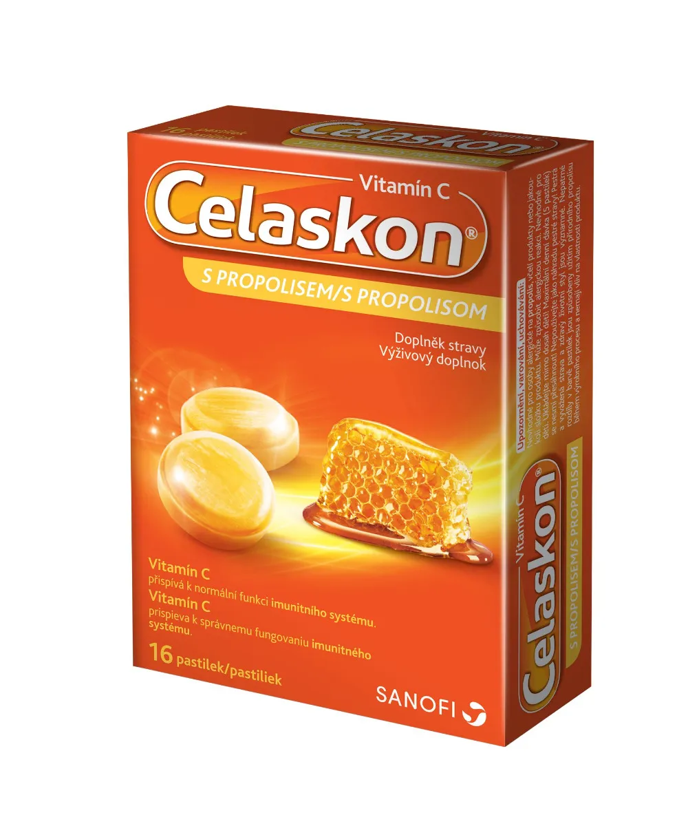 Celaskon s propolisem 16 pastilek