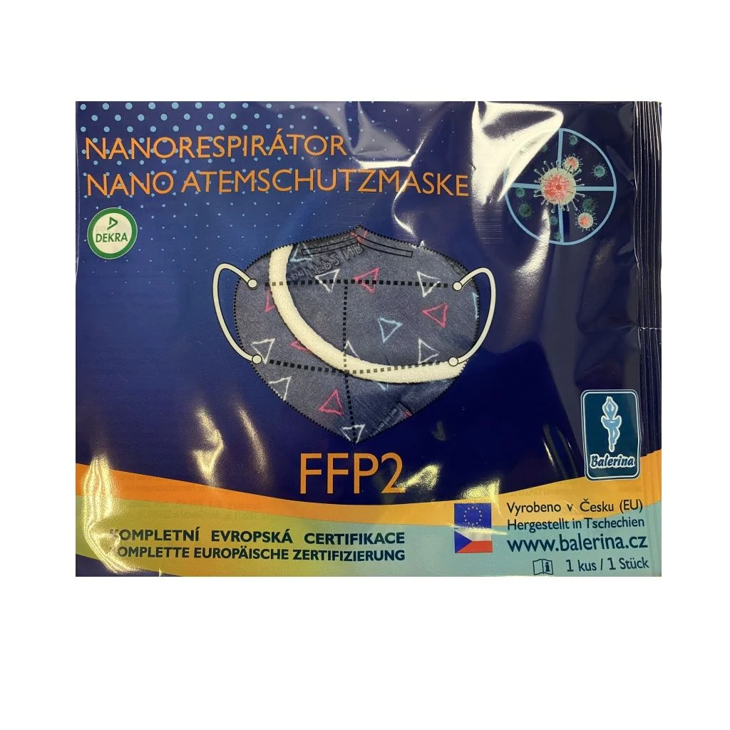 Balerina Nanorespirátor PFHM731 FFP2 NR vel. S vzor č. 121 1 ks