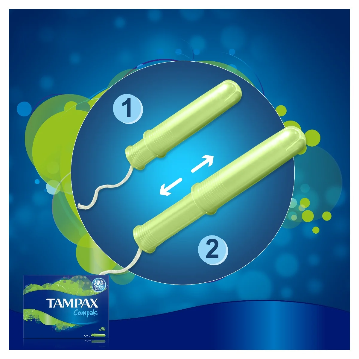 Tampax Compak Super tampony 16 ks