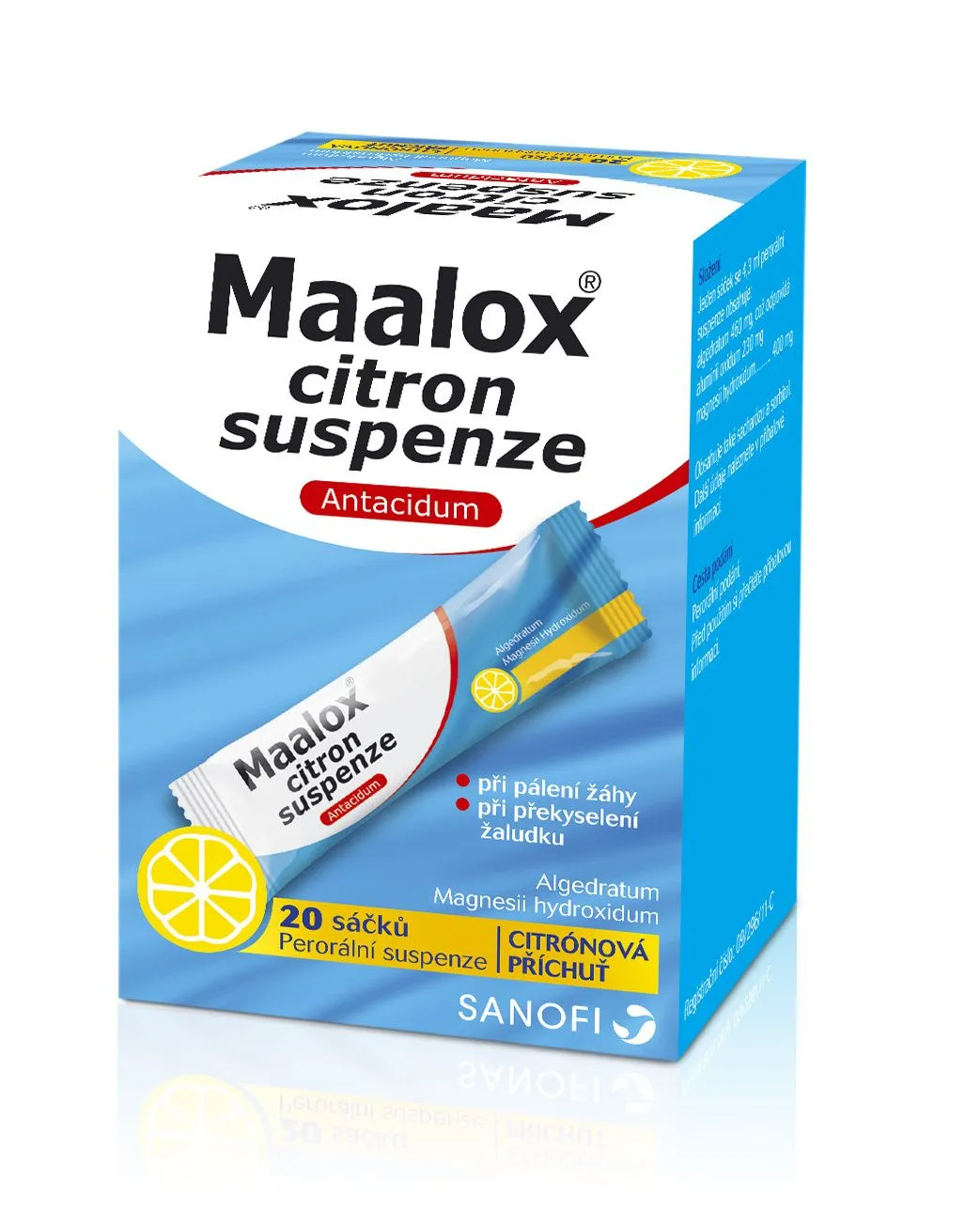 Maalox Citron suspenze por.sus.20