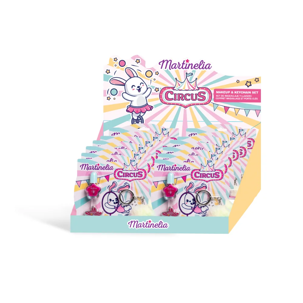 Martinelia Circus make-up set s klíčenkou