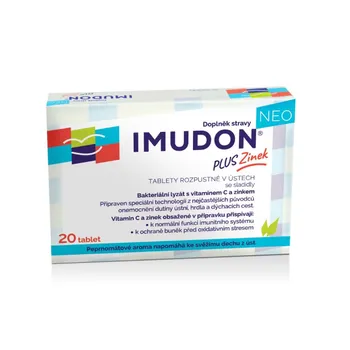 Imudon Neo + Zinek 20 tablet