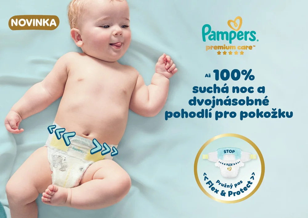 Pampers Premium Care vel. 5 11-16 kg dětské pleny 132 ks