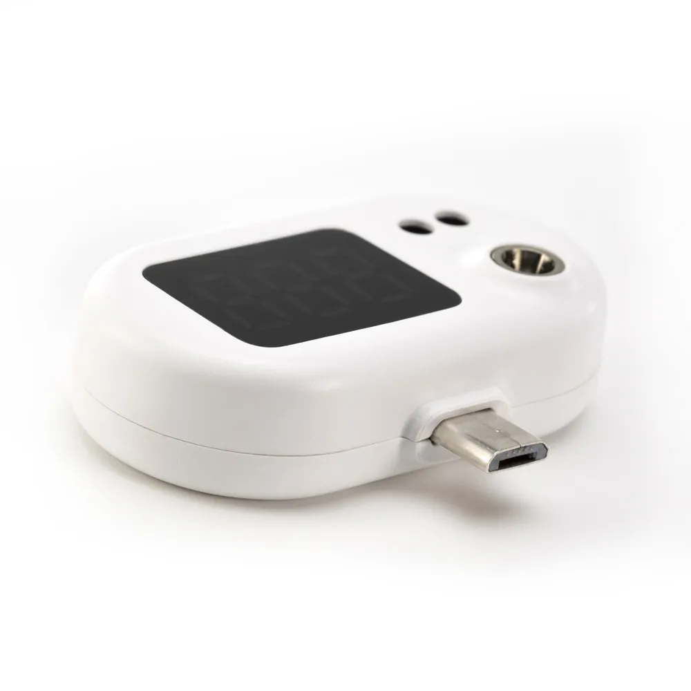 MISURA CARE micro USB chytrý mobilní teploměr white