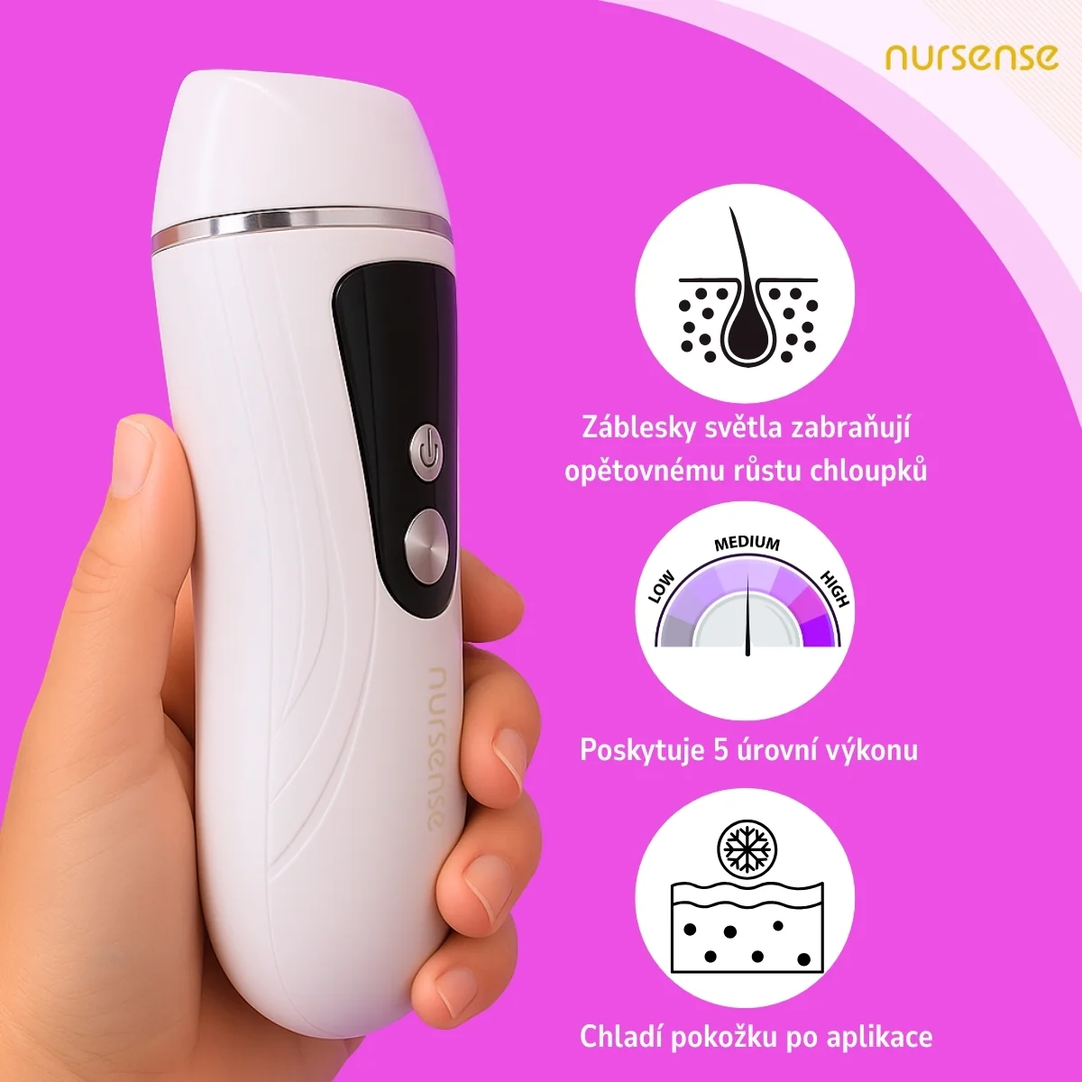 Nursense G15 IPL epilátor