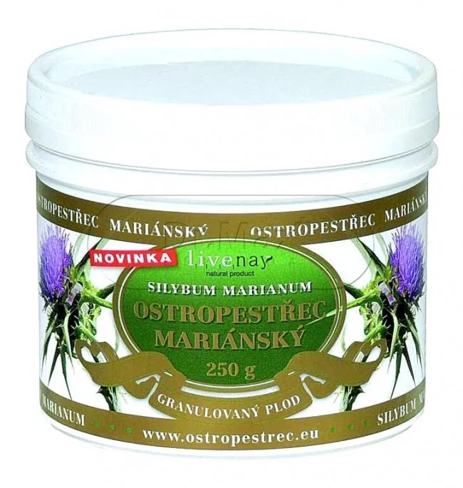 Ostropestřec mariánský - granulovaný plod 250g