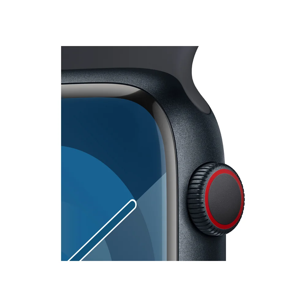Apple Watch S9 Cellular 45 mm sport band M/L smart hodinky Midnight