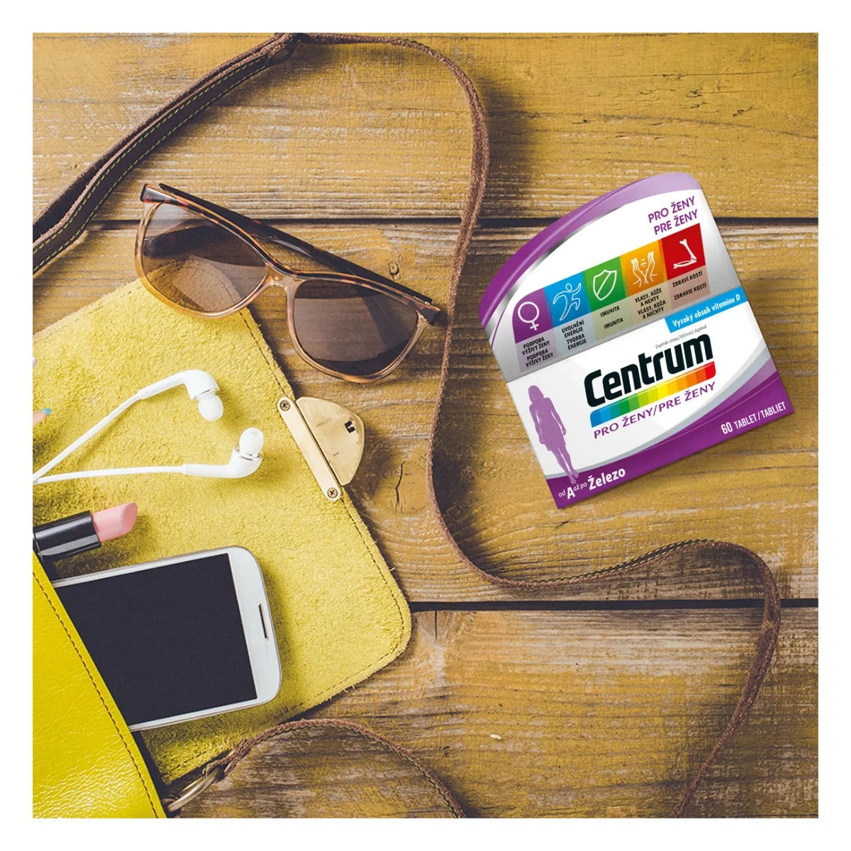 Centrum multivitamín pro ženy 60 tablet