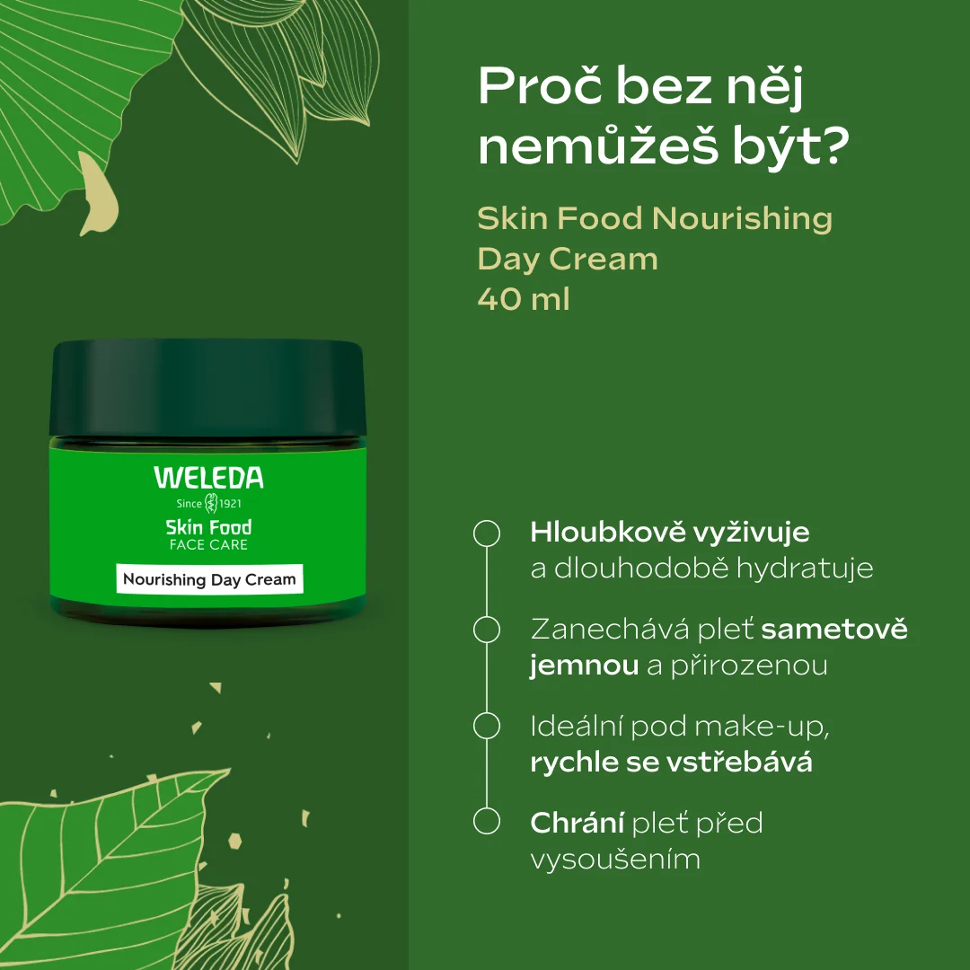 Weleda Skin Food Nourishing Face Care dárkový set 3 ks