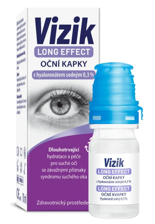 Vizik Long Effect oční kapky 10 ml
