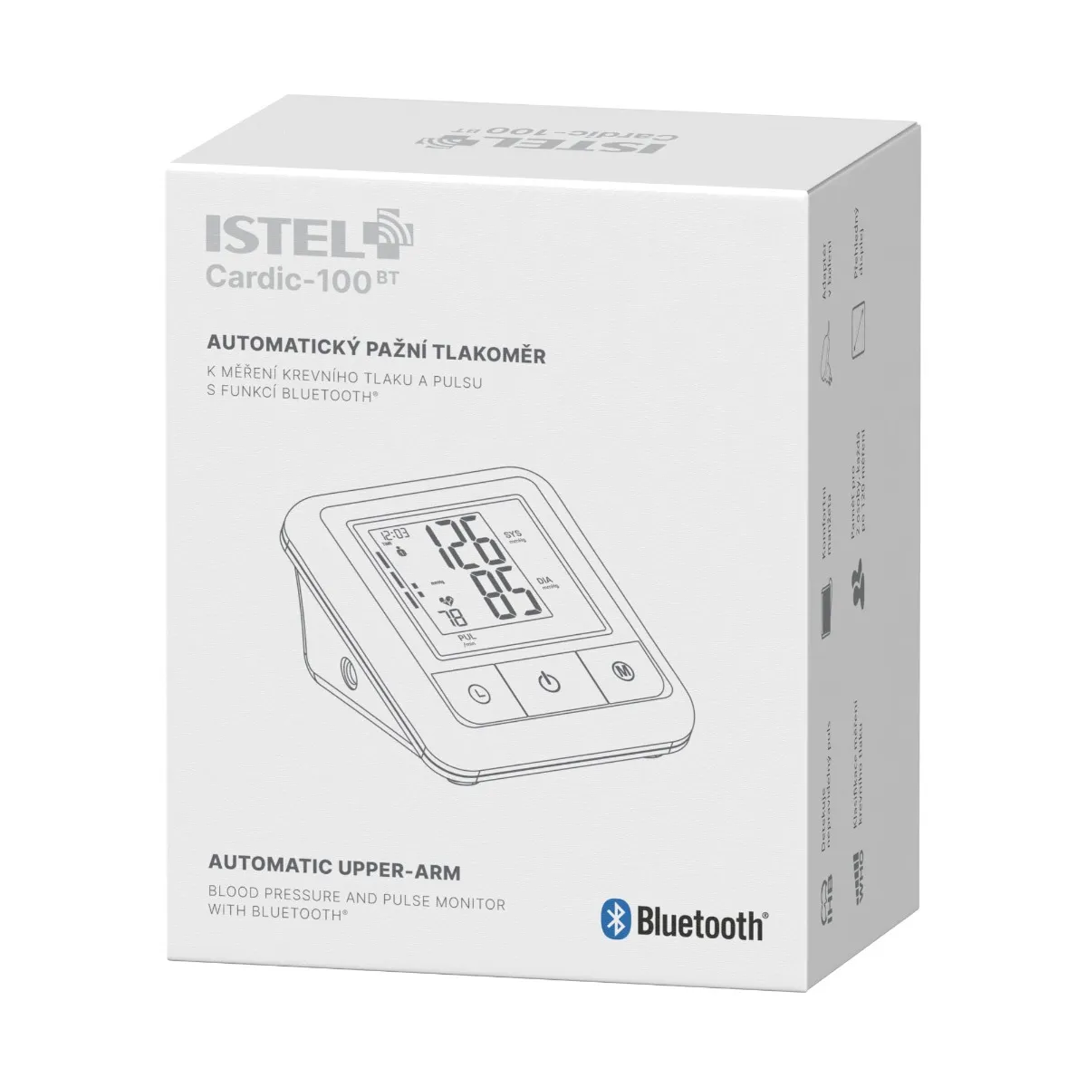 Biotter ISTEL Cardic-100 BT automatický tlakoměr