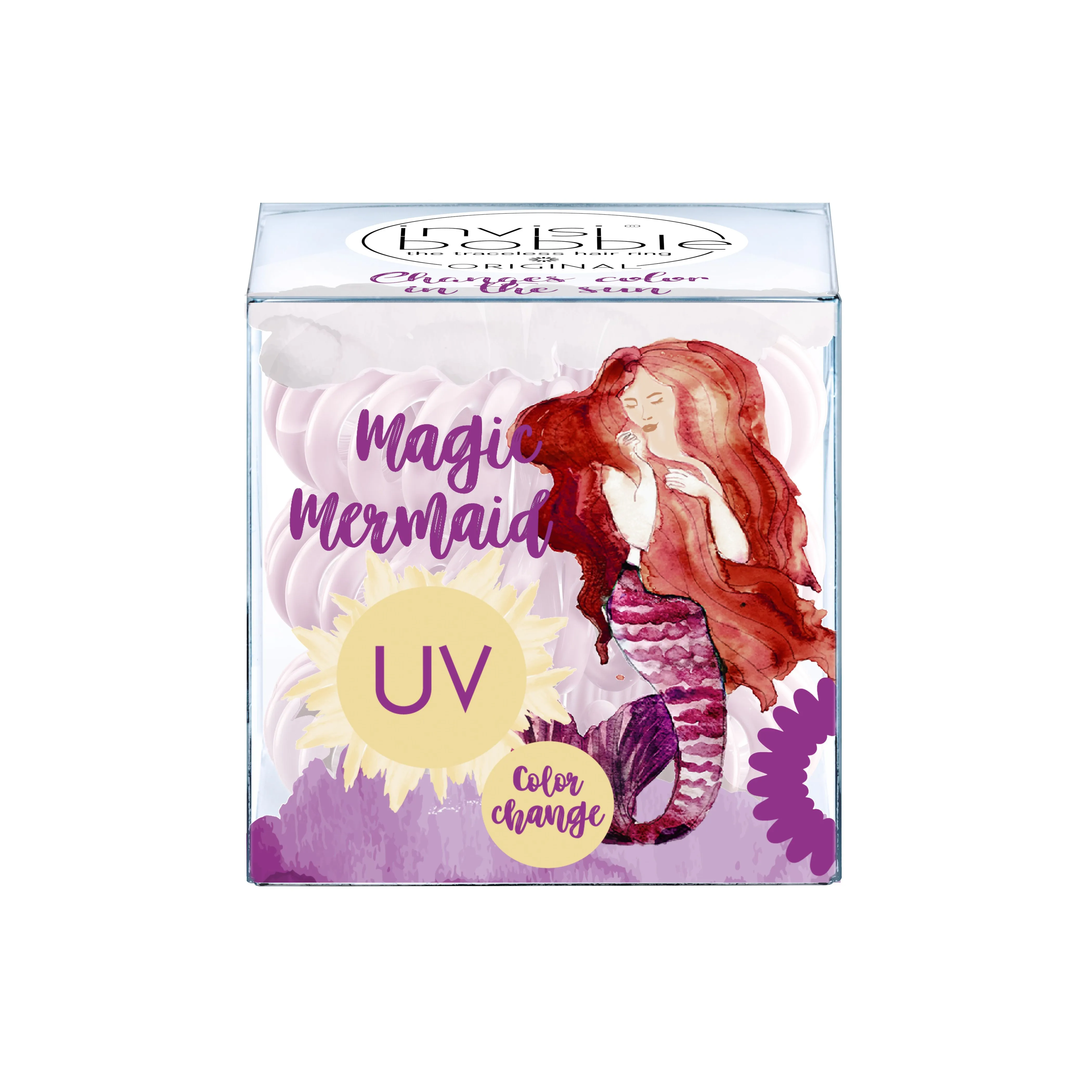 Invisibobble ORIGINAL Magic Mermaid Coral Cha-Cha gumička do vlasů 3 ks