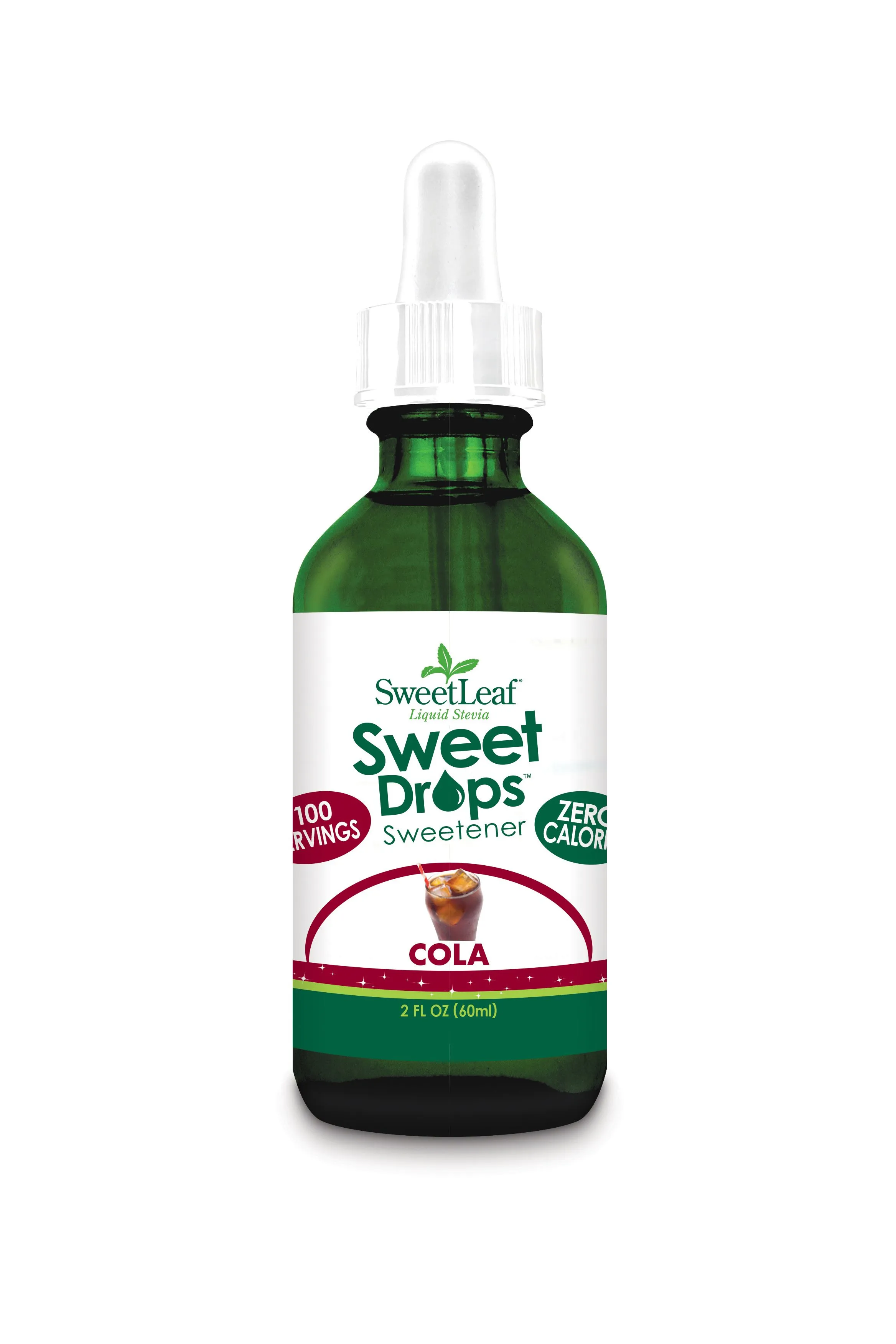 SweetLeaf Sweet Drops Cola Liquid Stevia stéviové kapky 60 ml