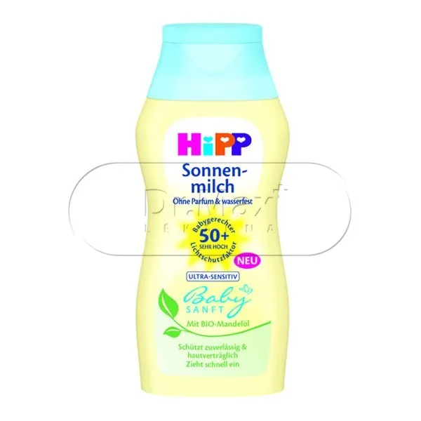 HIPP KOSMETIKA Dětské opalovací mléko SPF 50 200ml