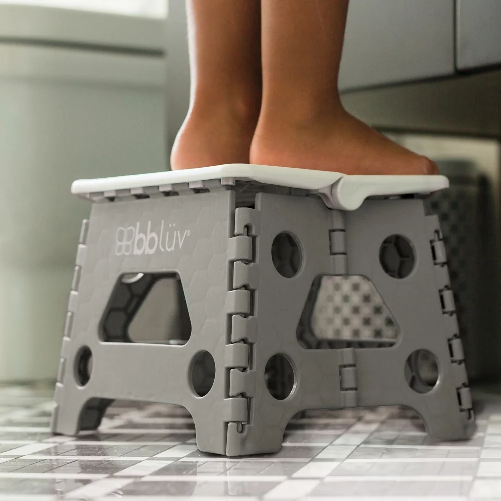 Bblüv Skládací stupínek Stëp 1 ks Grey