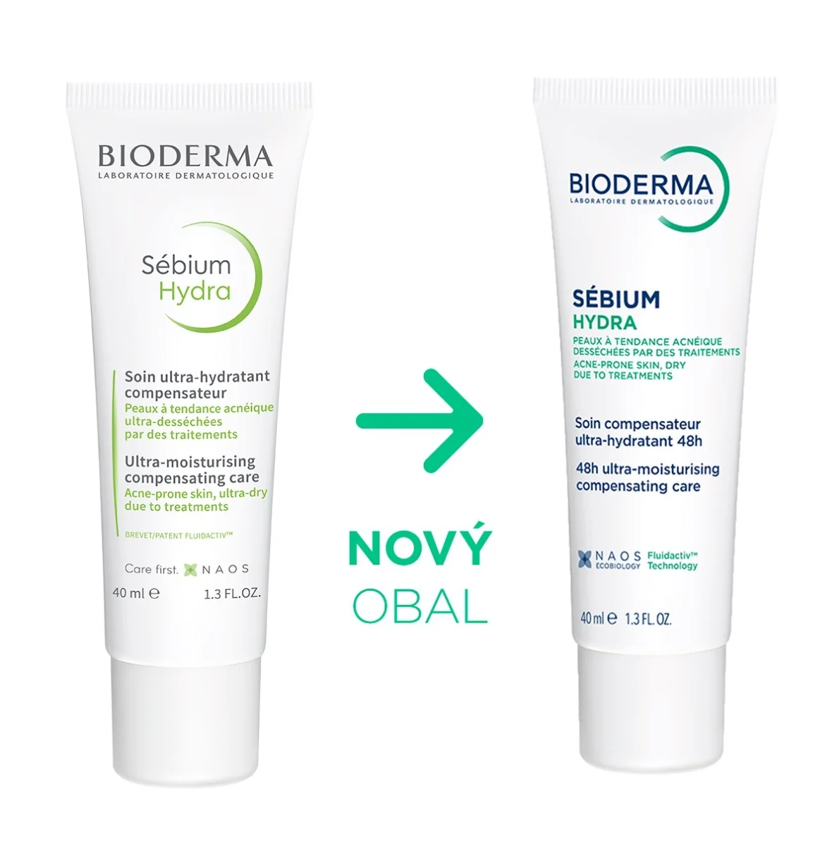 BIODERMA Sébium Hydra hydratační krém 40 ml