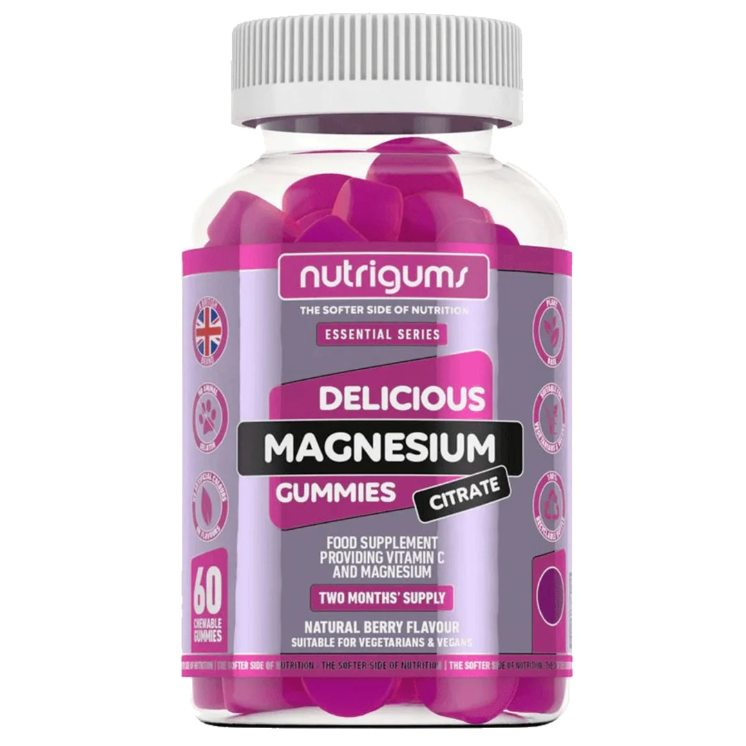 Nutrigums Magnesium Citrate 60 želé - lesní ovoce