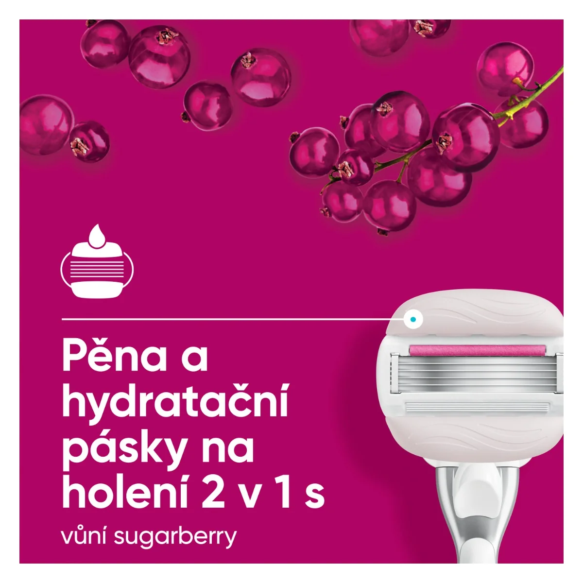 Gillette Venus ComfortGlide Miami náhradní hlavice 3 ks