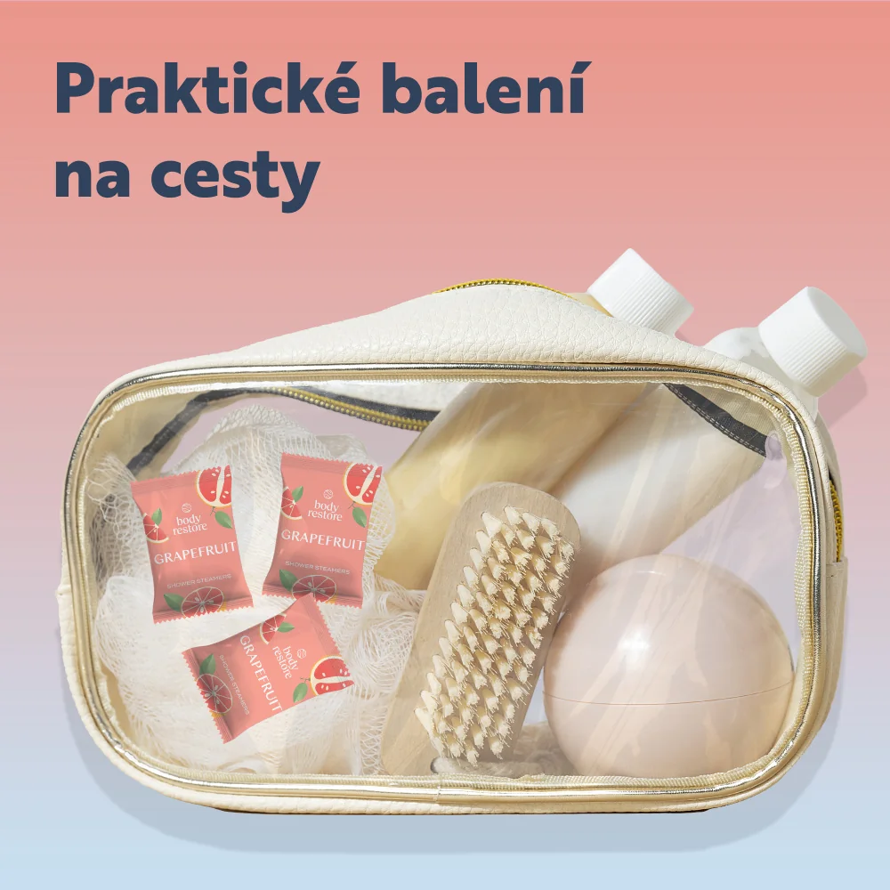 Body Restore Aromatické tablety do sprchy grapefruit 3 ks
