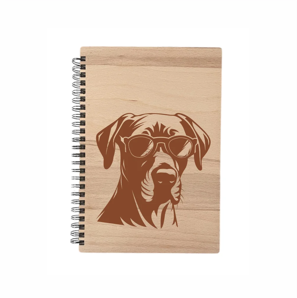 MA-NU Notýsek A5 brýle - bílý papír Ridgeback