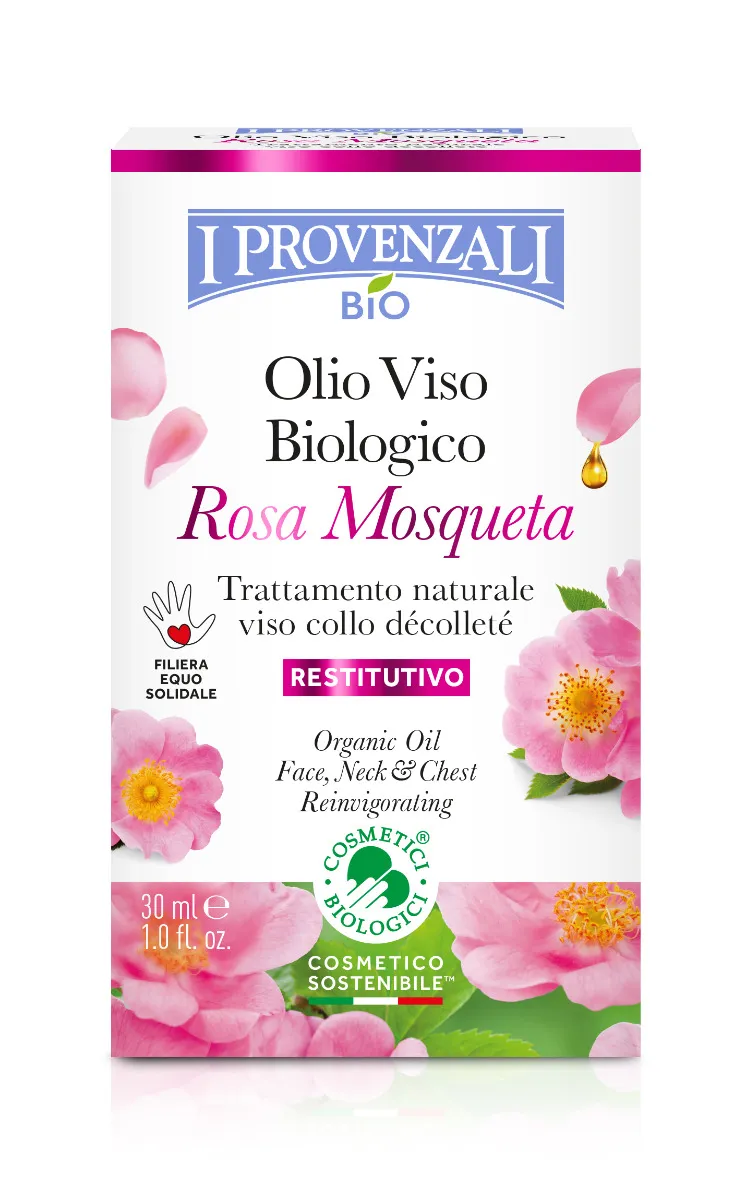 I Provenzali Bio Repair pleťový olej Rosa 30 ml