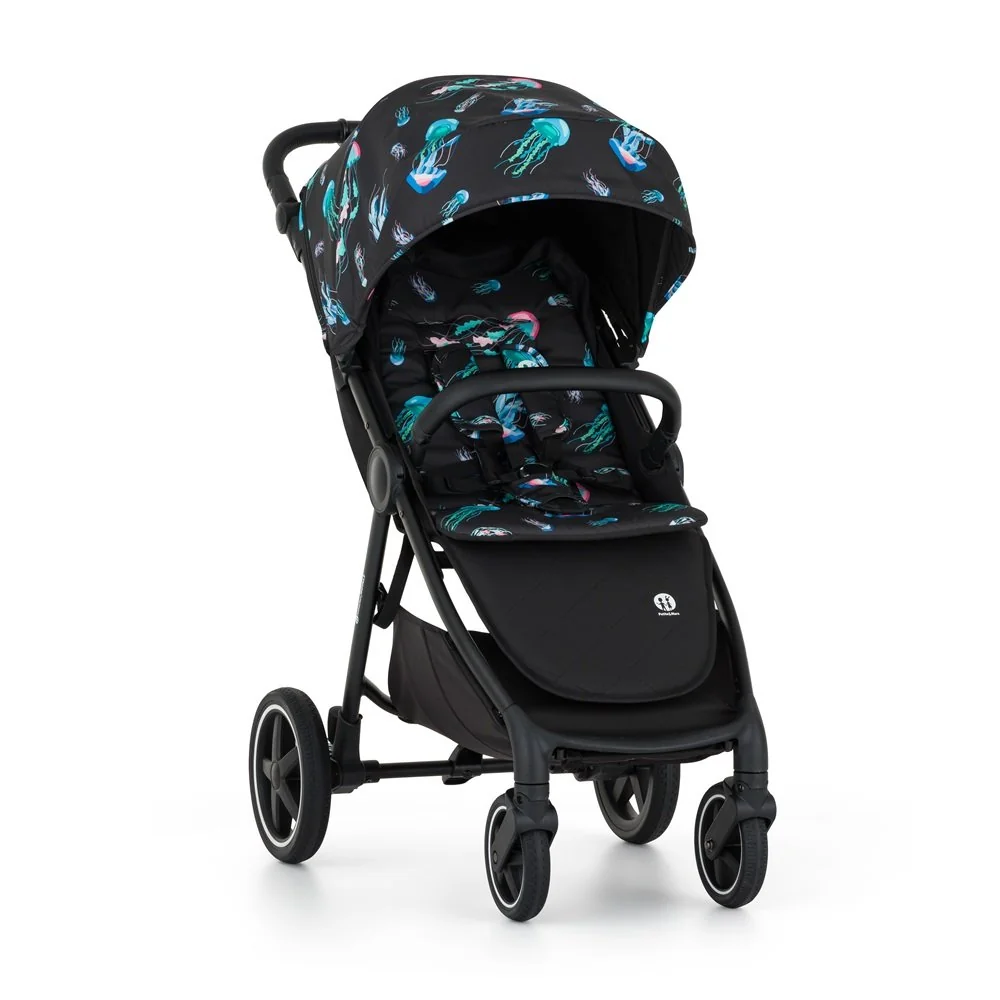 Petite&Mars Kočárek sportovní Royal3 Black Limited100 Jellyfish