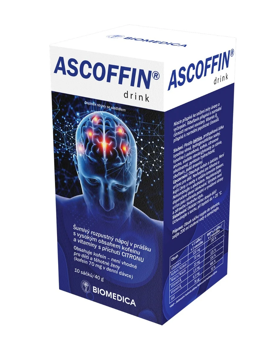 Biomedica Ascoffin Drink sáčky 10x4 g