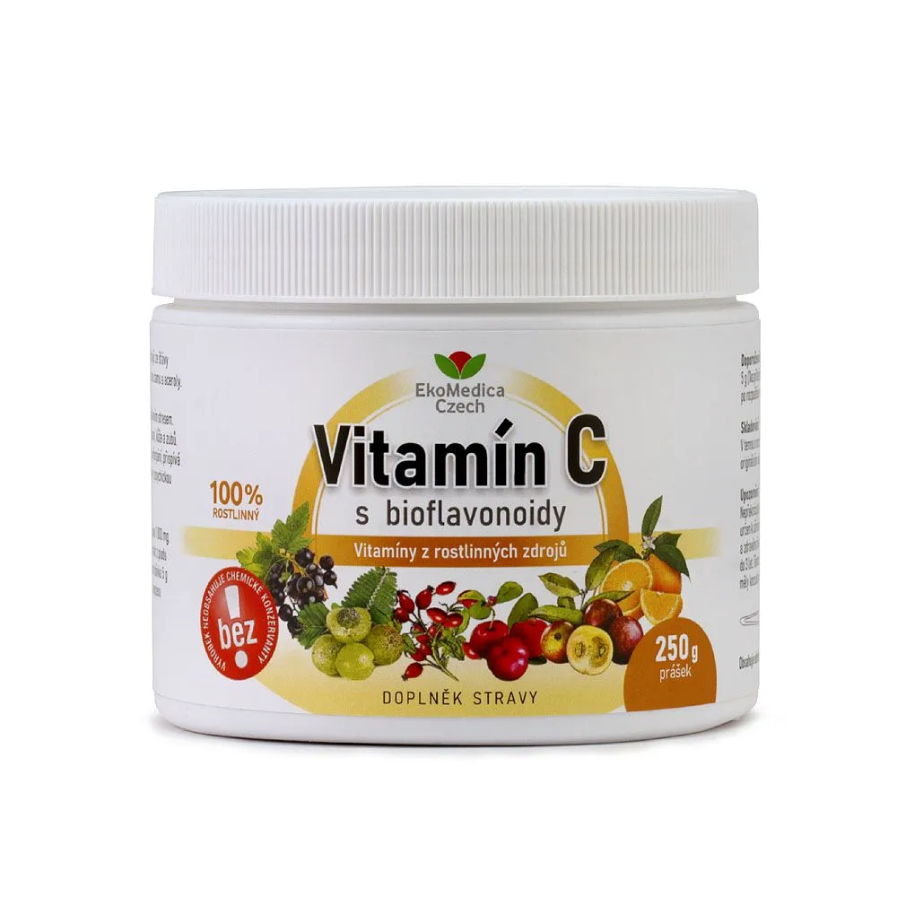 Ekomedica Vitamín C s bioflavonoidy 250 g